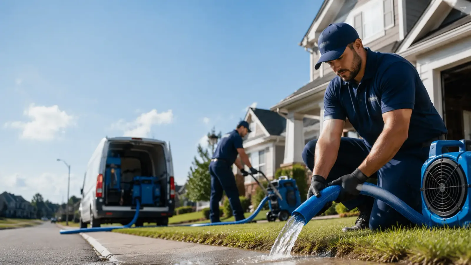 Flood Damage Restoration in Schriever, LA